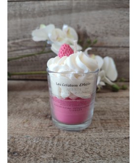Mini bougie Fraise