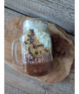 Bougie Jar Milk'shake Chocolat