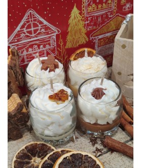 Mini bougie de Noël