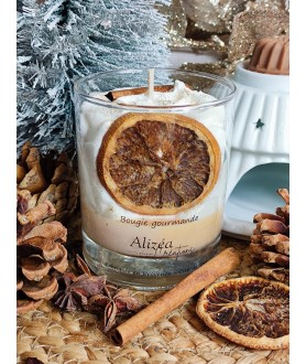 Bougie gourmande Orange épicée