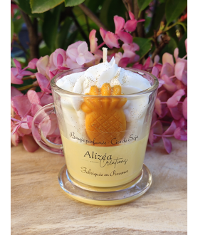 Bougie tasse gourmande Pina...
