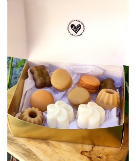 Coffret 10 fondants parfumés
