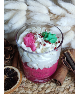 Bougie Marché de Noël