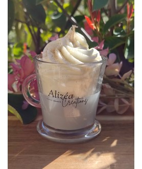 Bougie Tasse Fleur De Coton...