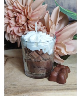 Bougie Rocher Praliné