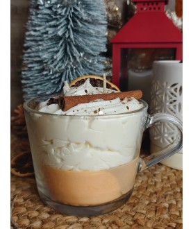 Bougie Maxi Orange Garland