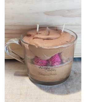 Bougie verrine gourmande...