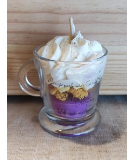 Bougie tasse gourmande Mûre...