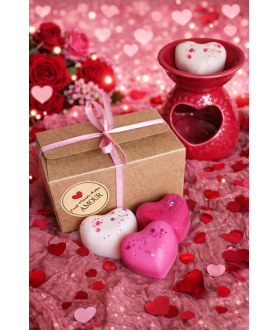 Coffret 3 coeurs fondant...