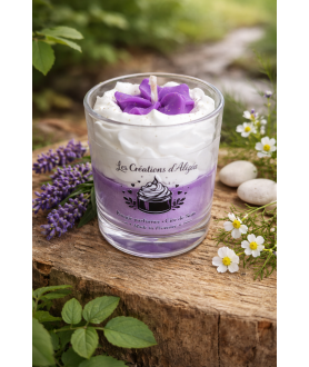 Bougie gourmande Violette