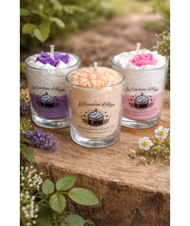 Coffret cadeau 3 mini bougies