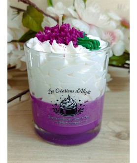 Bougie gourmande Lilas