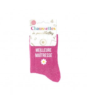 CHAUSSETTE A PAILLETTE...
