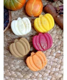 Lot de 2 fondants citrouilles