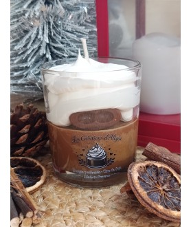 Bougie Moccachino de Noel