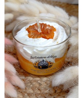 Bougie de Noël Orange Garland
