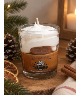 Bougie Moccachino de Noel