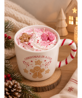 Bougie mug "Christmas"
