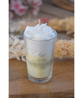 Bougie verrine vanille