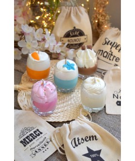 Mini bougie parfum +...