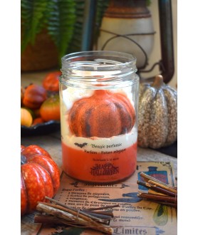 Bougie Halloween Citrouille