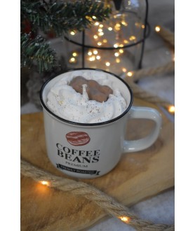 Bougie tasse chocolat...